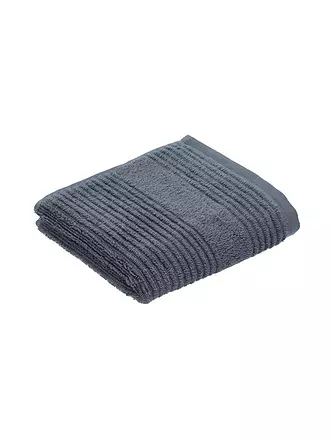 VOSSEN | Serviette d'invité TOMORROW 30x50cm Gris foncé | 